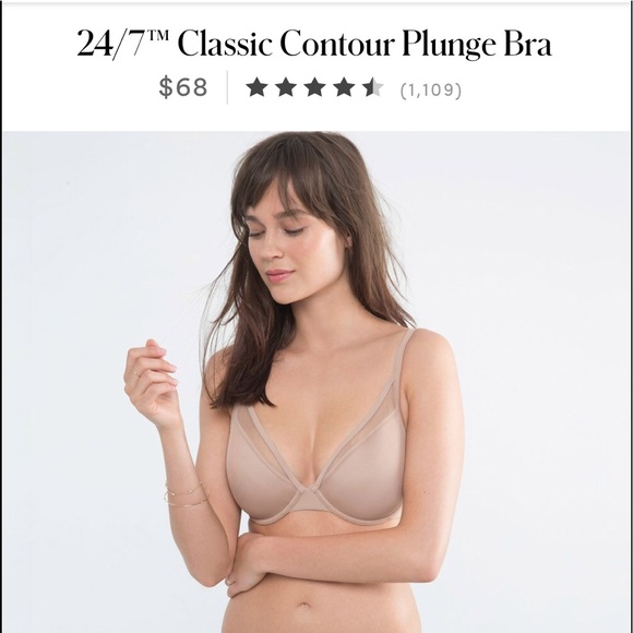 thirdlove classic contour plunge bra
